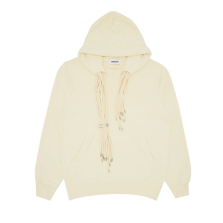 Ambush Multicord Hoodie WhiteAsparagus