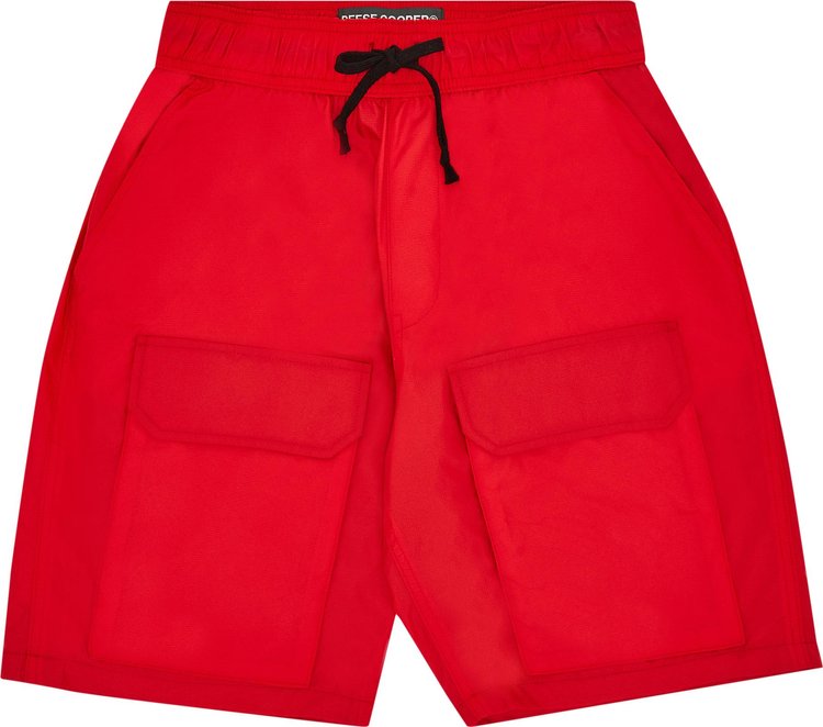 Reese Cooper Ripstop Cargo Shorts 'Red'