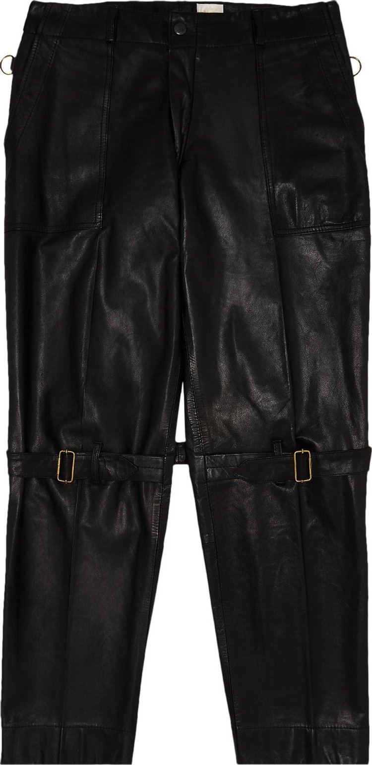 Vintage Vivienne Westwood Leather Bondage Trouser 'Black'
