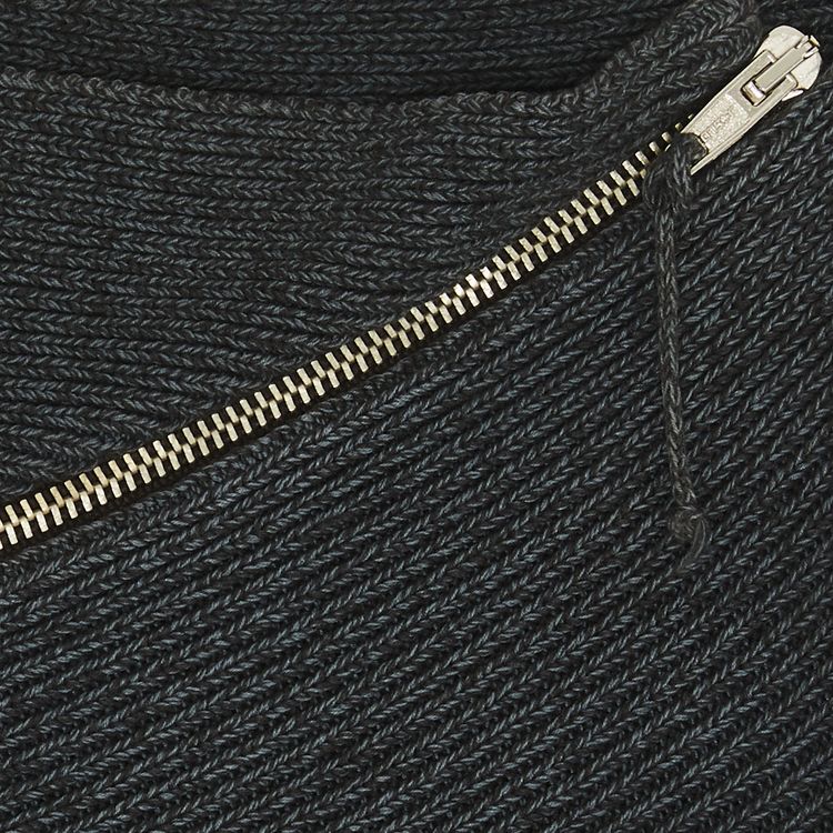 Vintage Maison Margiela Zipper Top Black