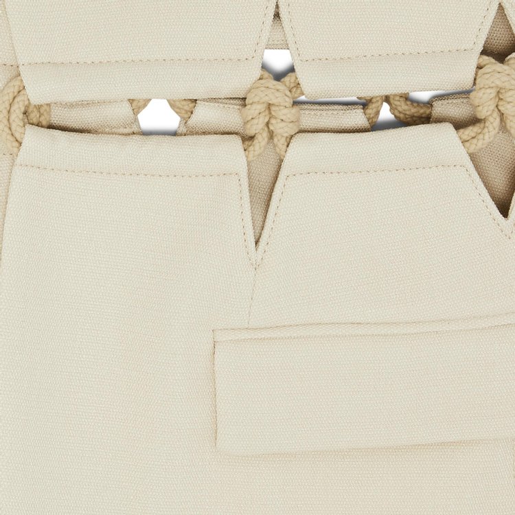 Dion Lee Macrame Rope Blazer Ivory