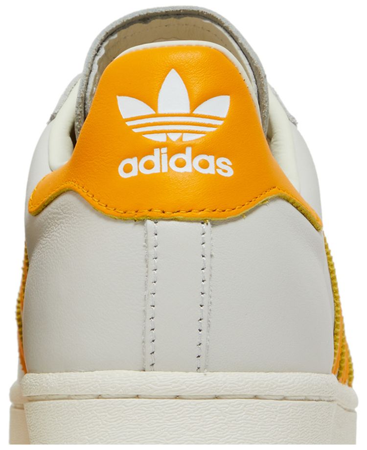 Adidas Superstar Off White Collegiate Gold