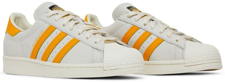 Adidas Superstar Off White Collegiate Gold