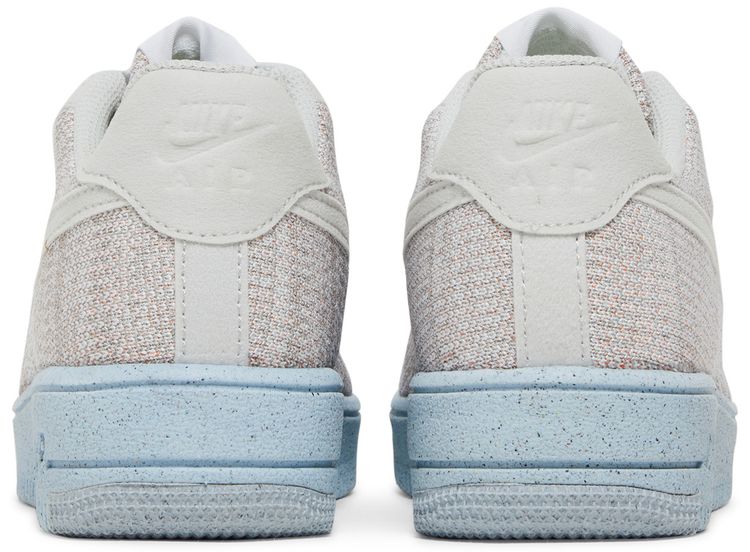 Nike Air Force 1 Crater Flyknit GS White Chambray Blue