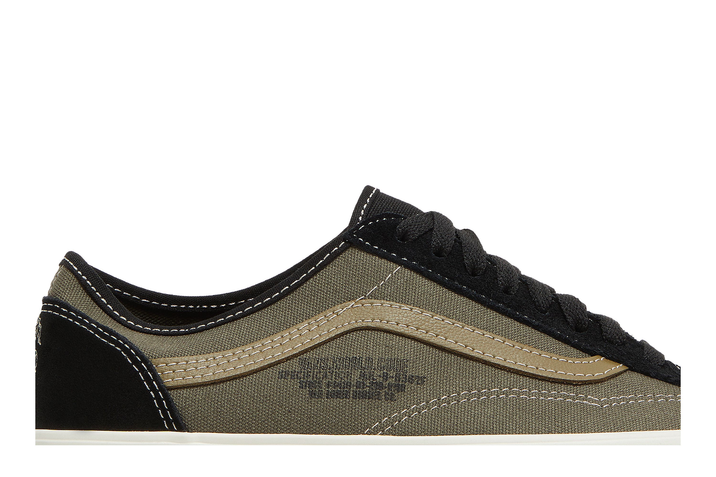 VANS★OLD SKOOL TAPERED WORLD CODE★兼用★BLACK/GRAPE LEAF Size 7 Men/ 8.5 Women - VANS Old Skool Tapered Black/Grape
