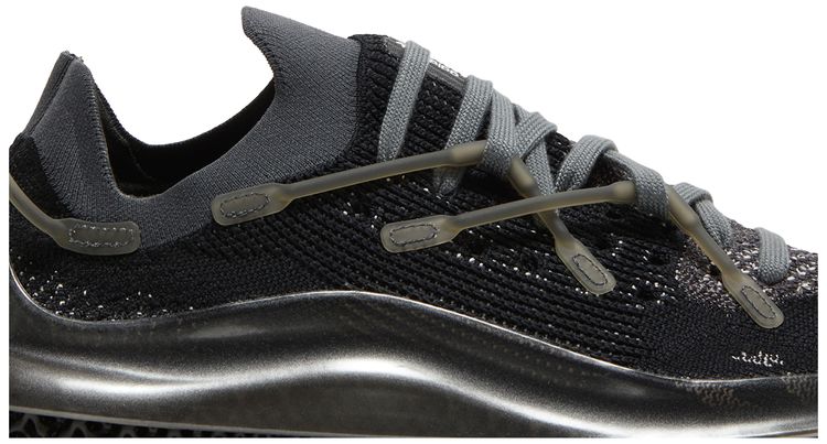 Adidas 4D Fusio Black Silver Metallic