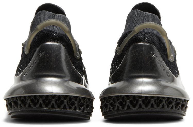 Adidas 4D Fusio Black Silver Metallic