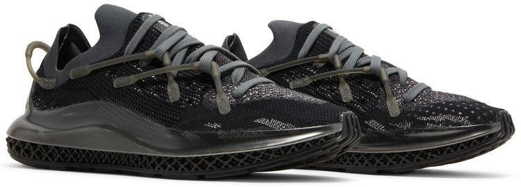 Adidas 4D Fusio Black Silver Metallic