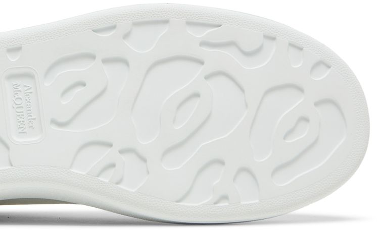 Alexander McQueen Oversized Sneaker Heart Logo   White