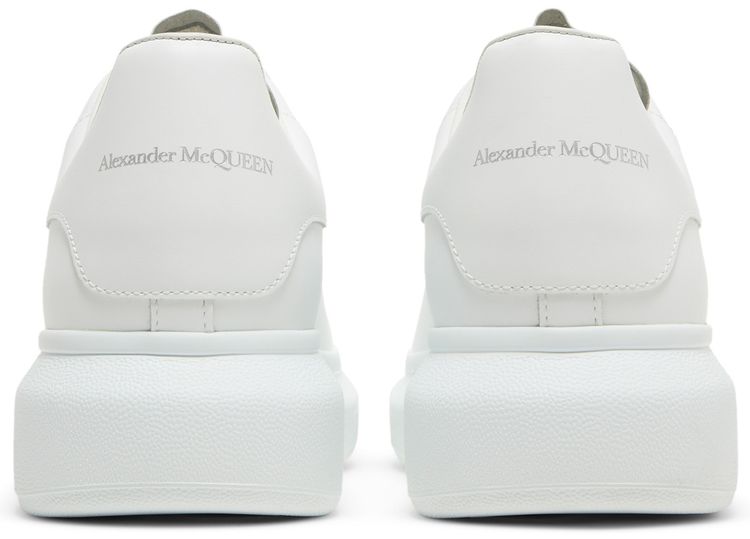Alexander McQueen Oversized Sneaker Heart Logo   White