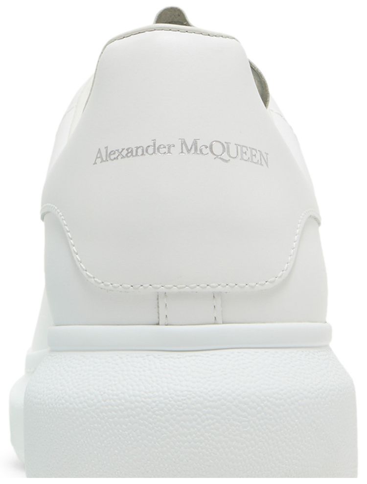 Alexander McQueen Oversized Sneaker Heart Logo   White