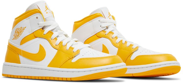 Wmns Air Jordan 1 Mid University Gold