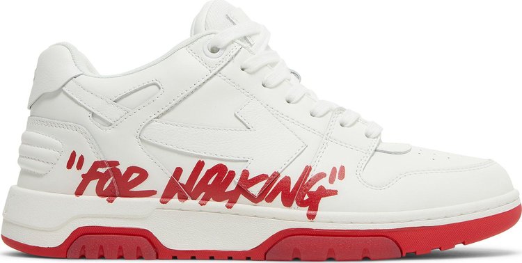 Buy Off-White Out of Office Low 'For Walking - White Red' 2022 ...