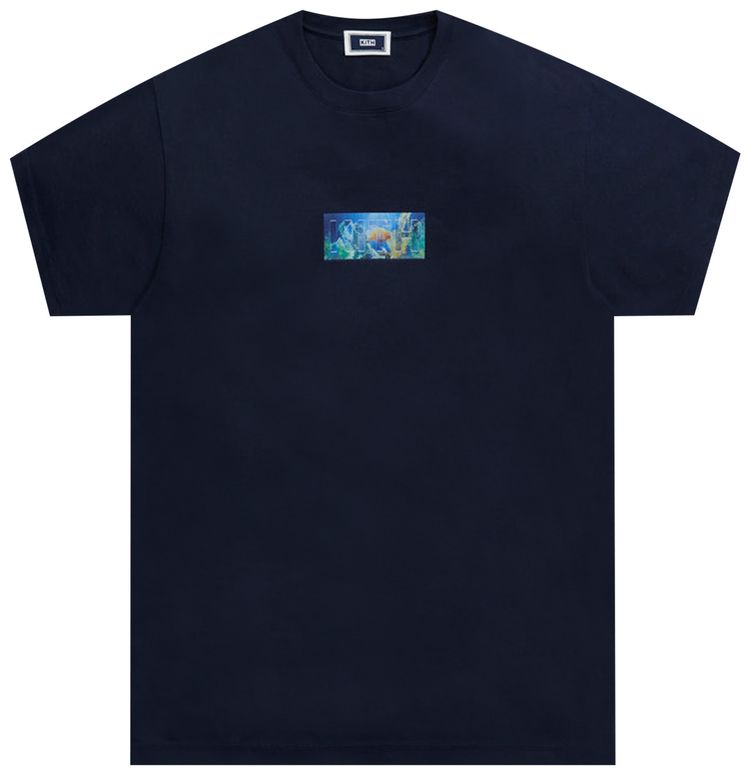 Kith Fish Tank Box Logo Tee Nocturnal