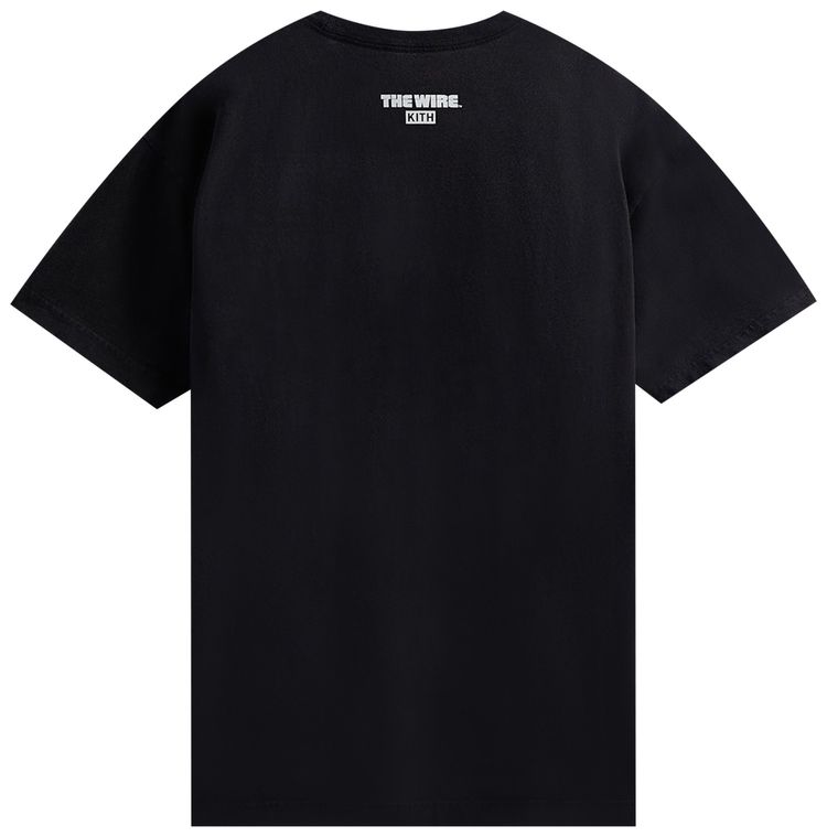Kith For The Wire Stringer Vintage Tee Black