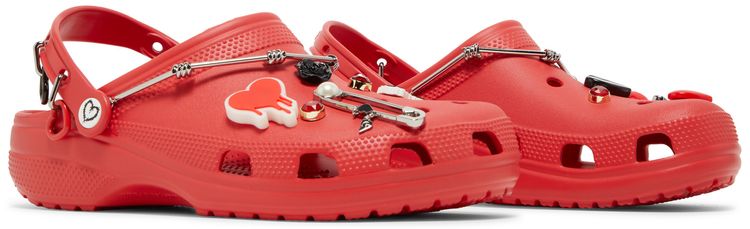 Karol G x Crocs Classic Clog Metal Hearts