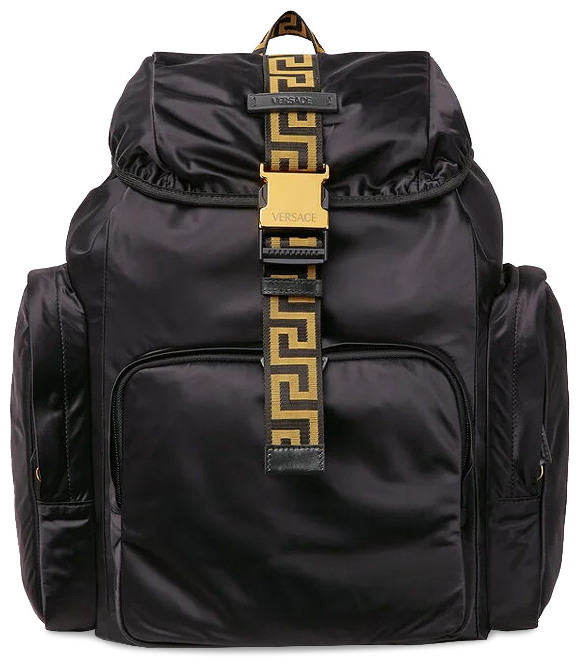 Buy Versace Greca Backpack 'Black/Gold' 1003066 DNYGR3 2B15V GOAT