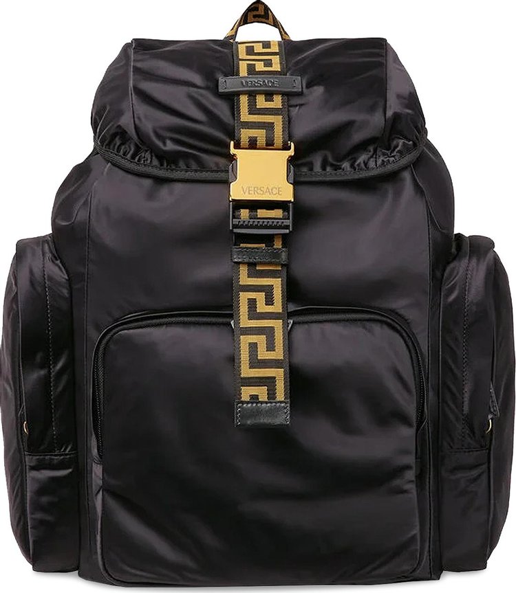 Versace Greca Backpack 'Black/Gold'