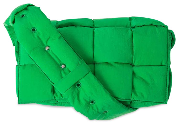 Bottega Veneta Padded Tech Cassette ParakeetSilver