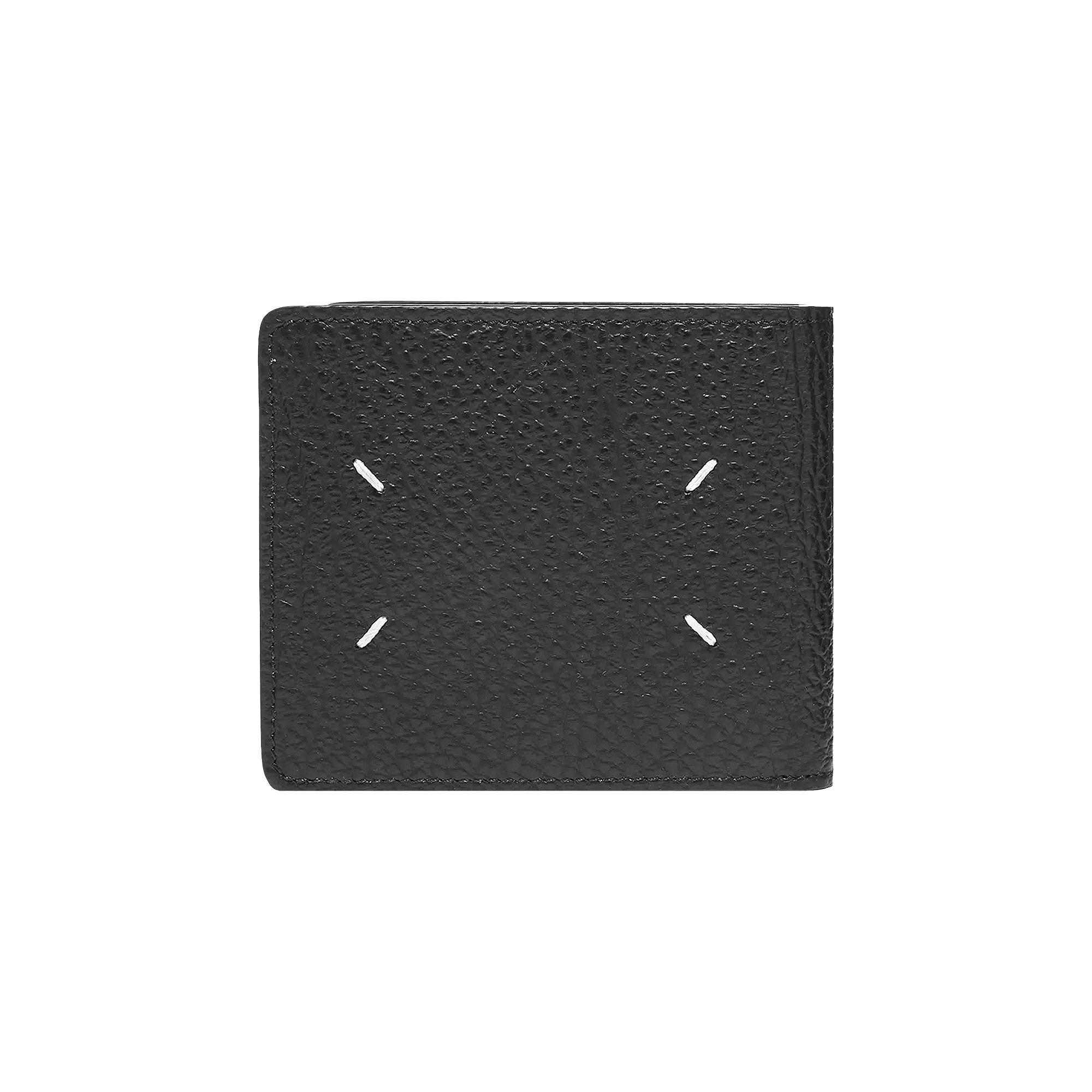 Buy Maison Margiela Embossed Grain Bifold 'Black