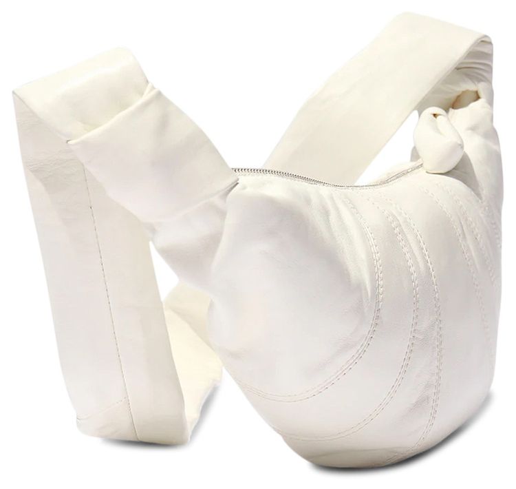 Lemaire Small Croissant Bag White