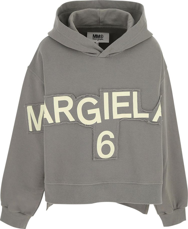 MM6 MAISON MARGIELA Logo cotton blend hoodie