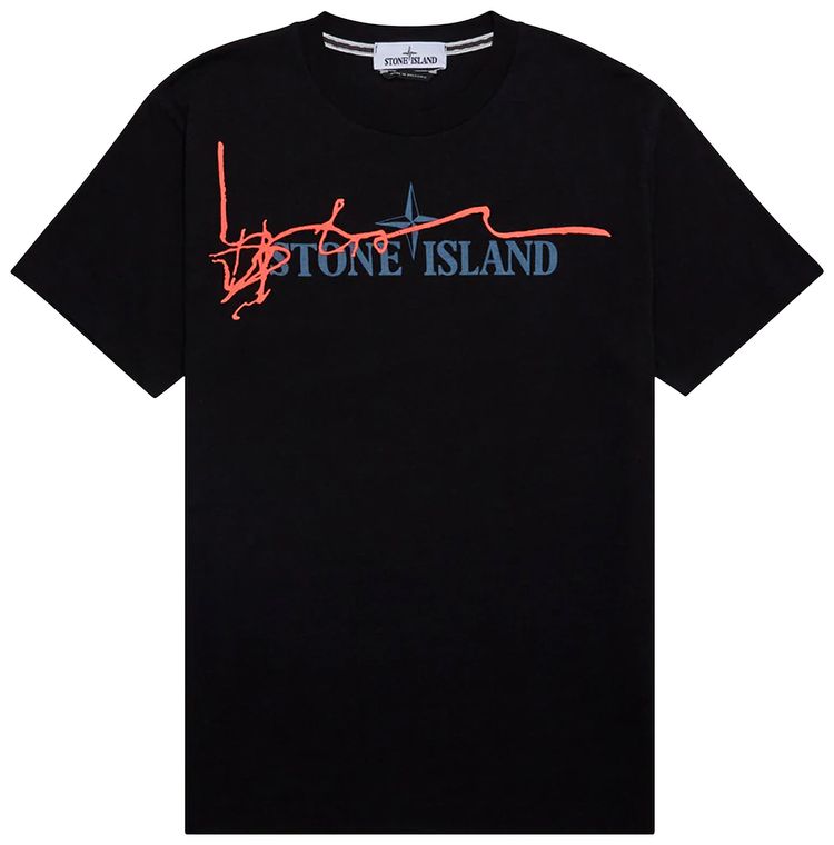 Stone Island Short Sleeve T Shirt Black