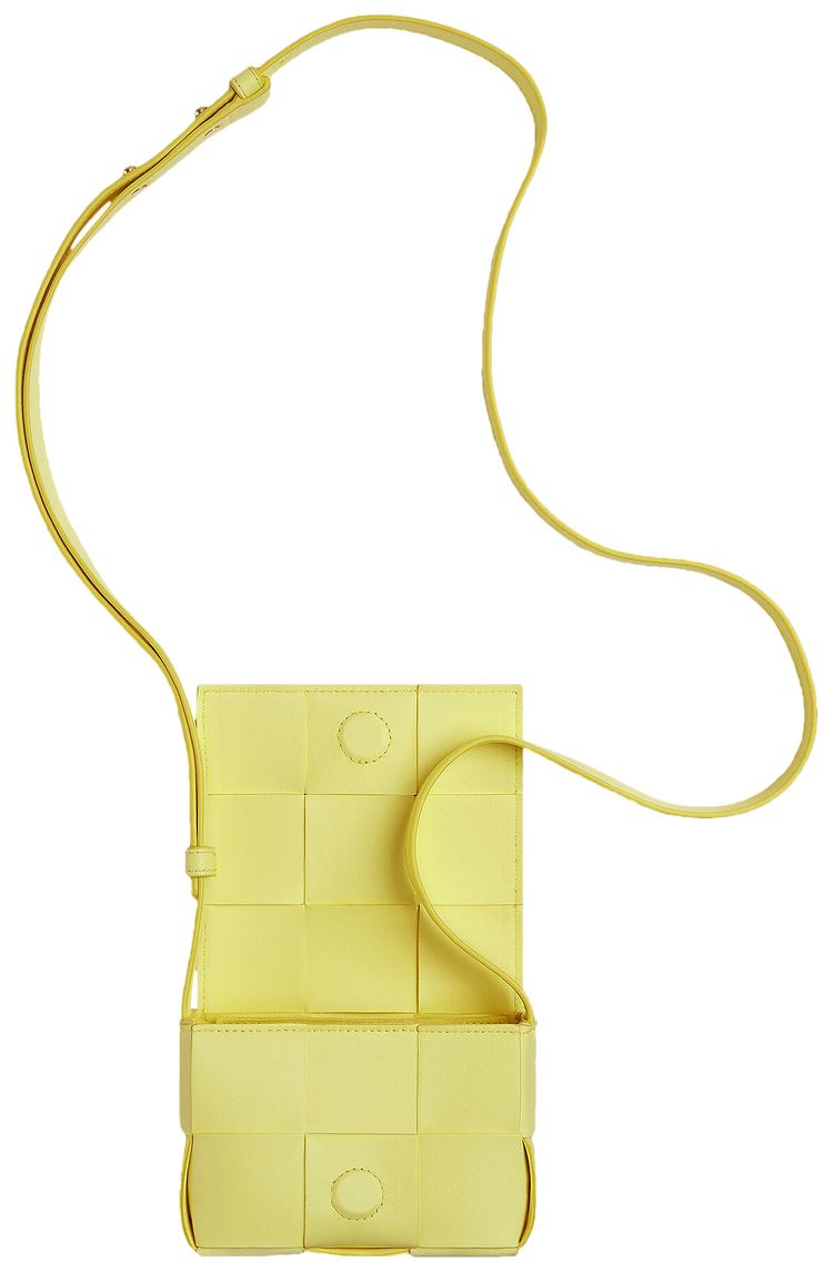 Bottega Veneta Mini Cassette Bag LanternGold