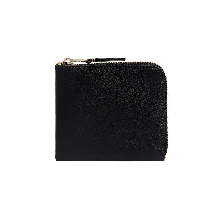 Comme des Garcons Wallet Classic Leather Line Thin Wallet Black