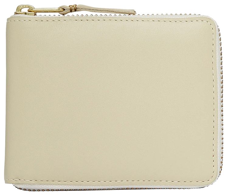 Comme des Garcons Wallet Classic Leather Line Wallet Off White