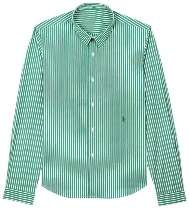 Sporty  Rich Charlie Striped Shirt Green