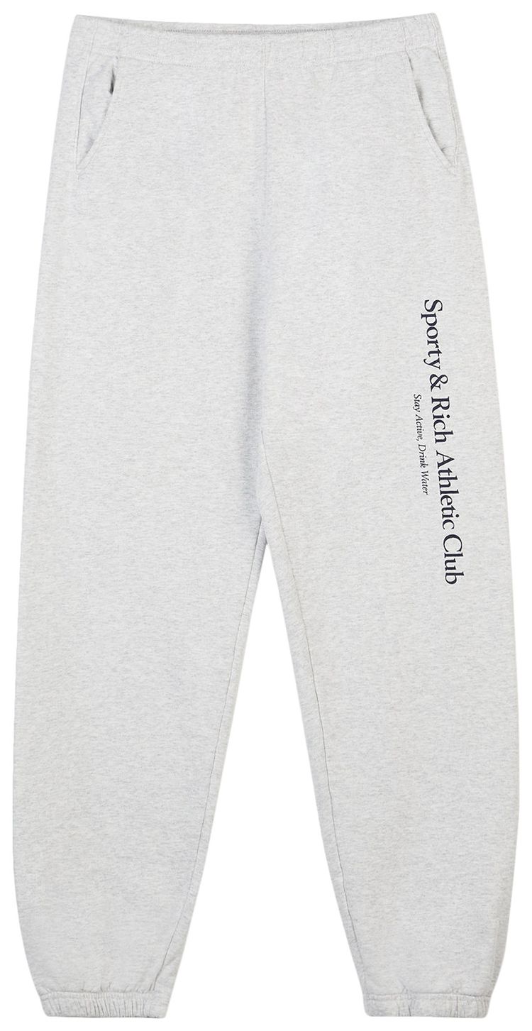 Sporty  Rich Athletic Club Sweatpant Heather GreyNavy