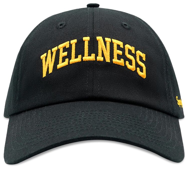 Sporty  Rich Wellness Ivy Hat BlackYellow