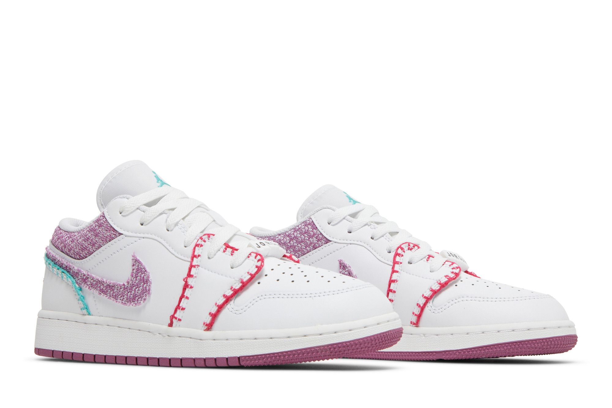 Buy Air Jordan 1 Low SE GS 'Knit' - DM9037 100 | GOAT