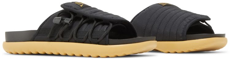 Nike Asuna 2 Slide Black Sanded Gold