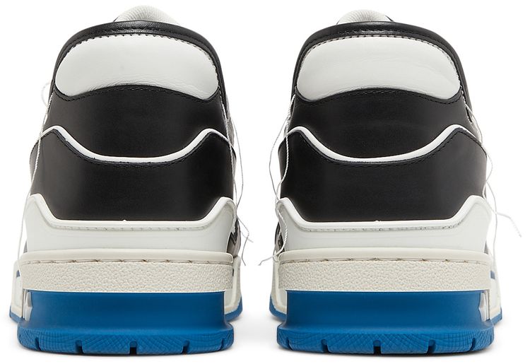 Louis Vuitton Trainer White Black Blue