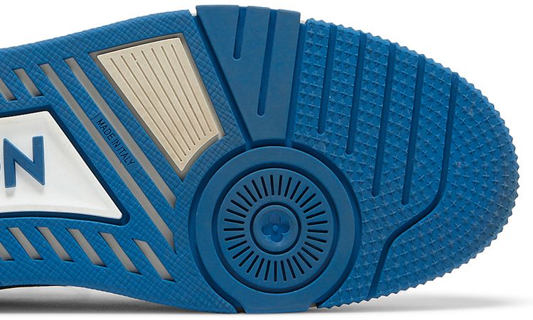 Louis Vuitton Trainer White Black Blue