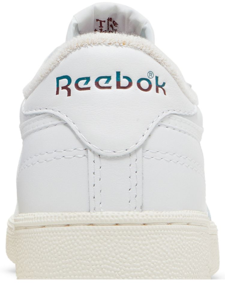 Reebok Club C 85 Vintage Split Logo   Teal Burgundy