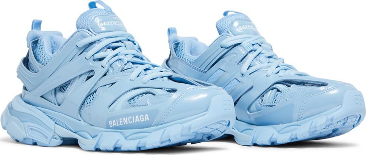 Balenciaga Wmns Track Sneaker Metallic Indigo