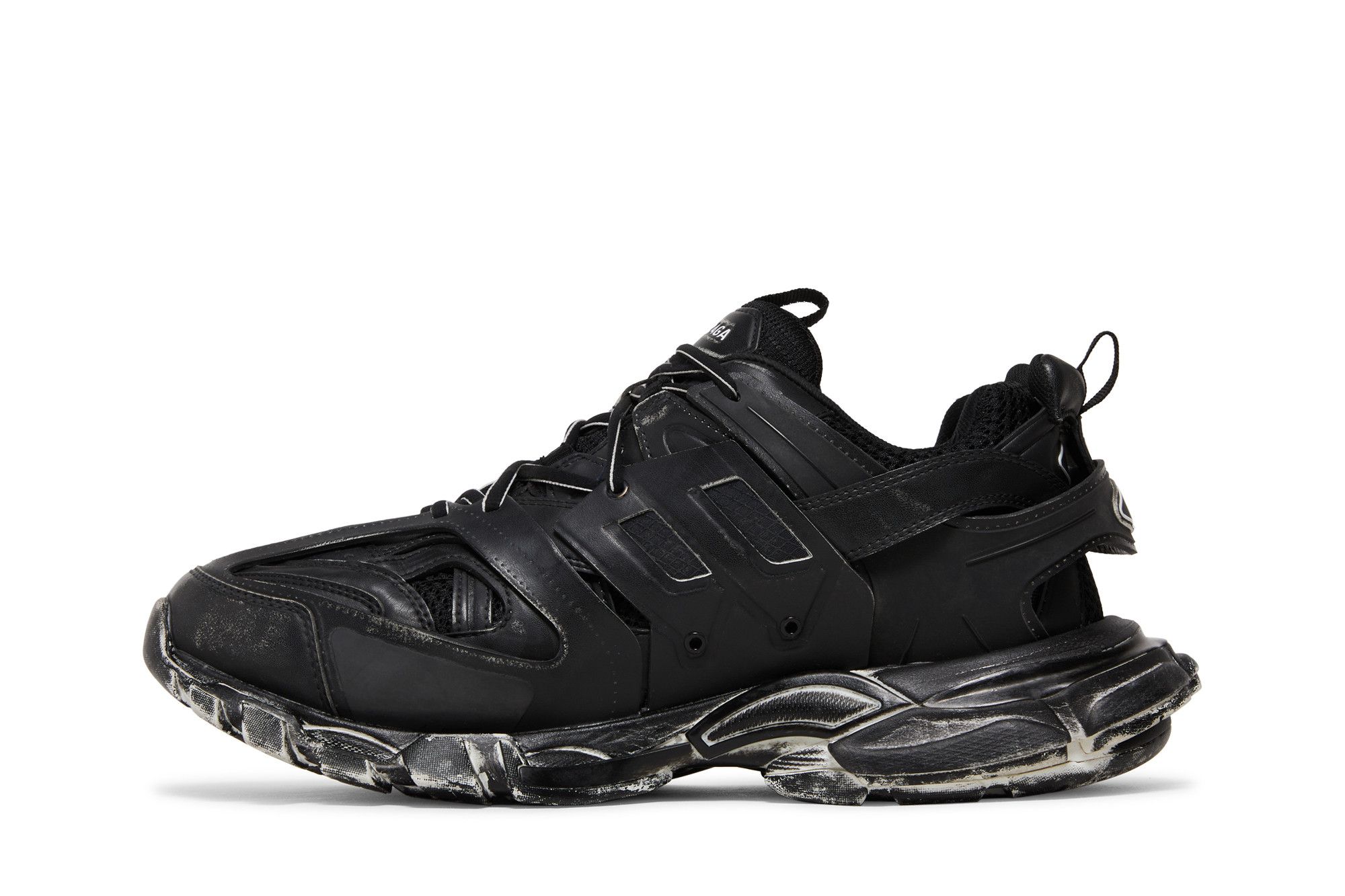 Size 7.0 Balenciaga Track Sneaker Faded Black