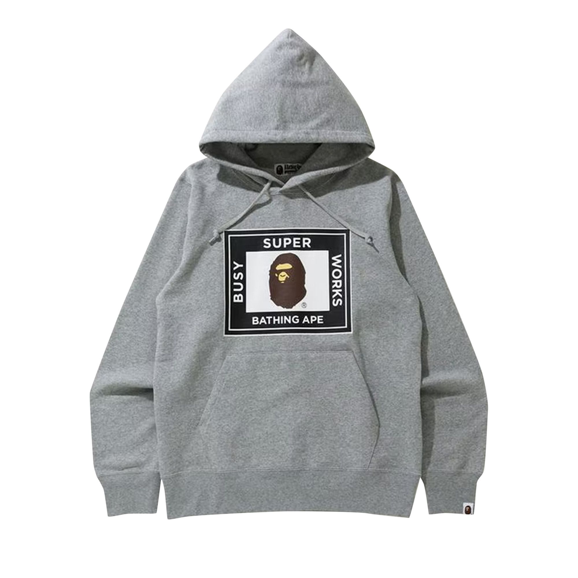 A bathing online ape grey hoodie