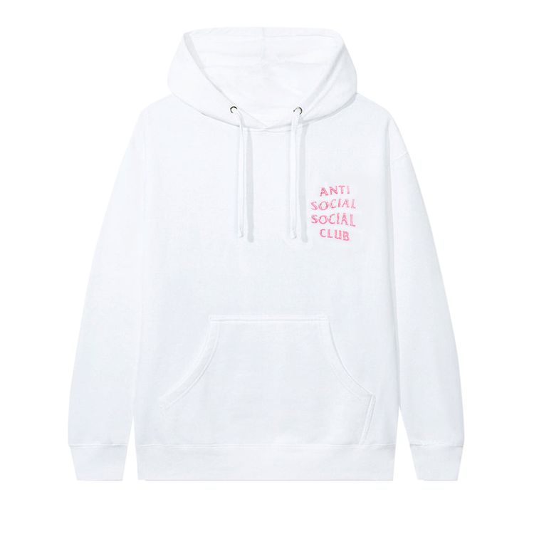 Anti Social Social Club Effectionate Hoodie White
