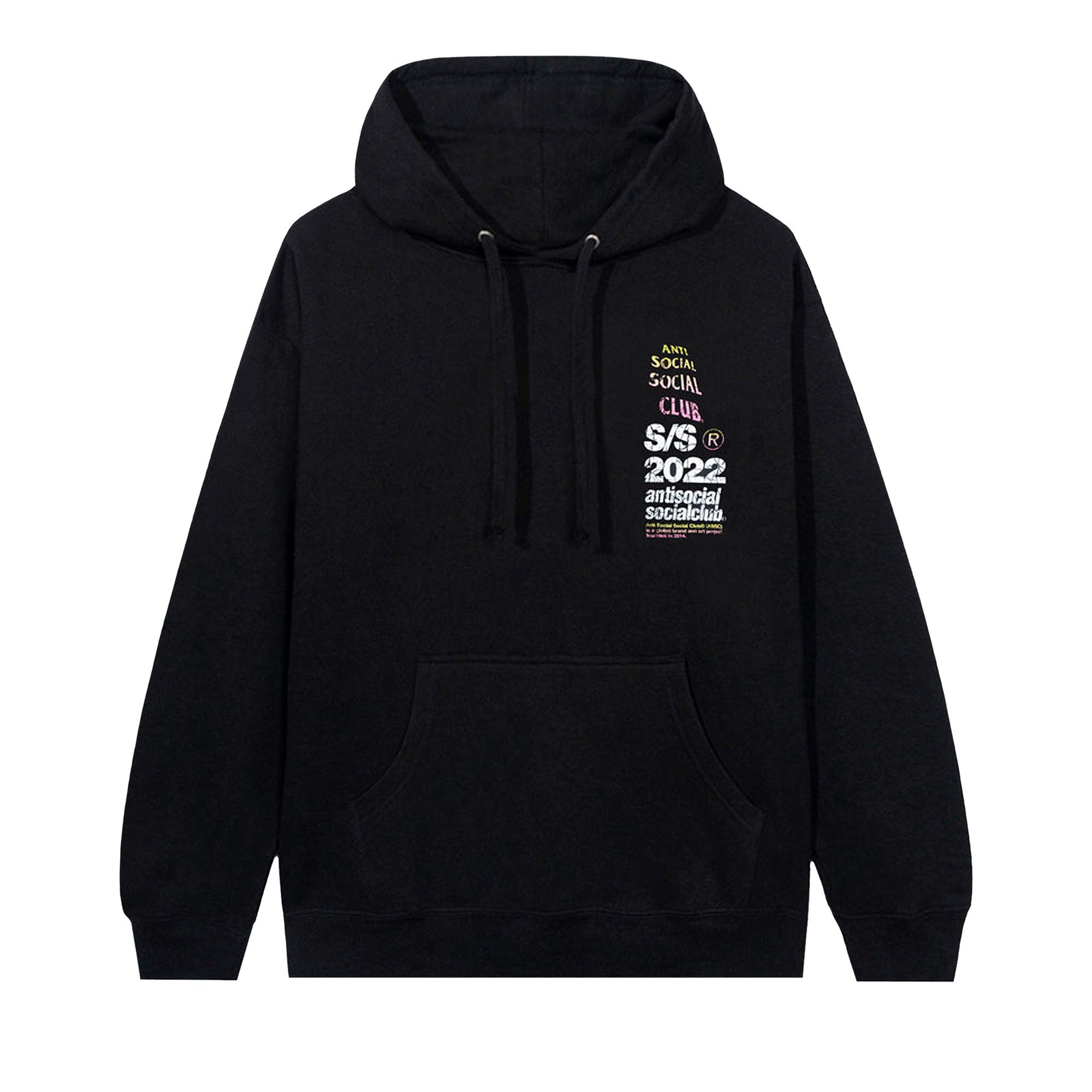 Buy Anti Social Social Club Link In Bio Hoodie Black LINKINBIO