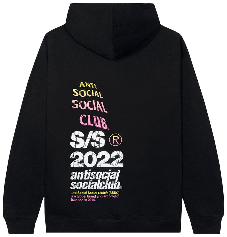 Anti Social Social Club Link In Bio Hoodie Black