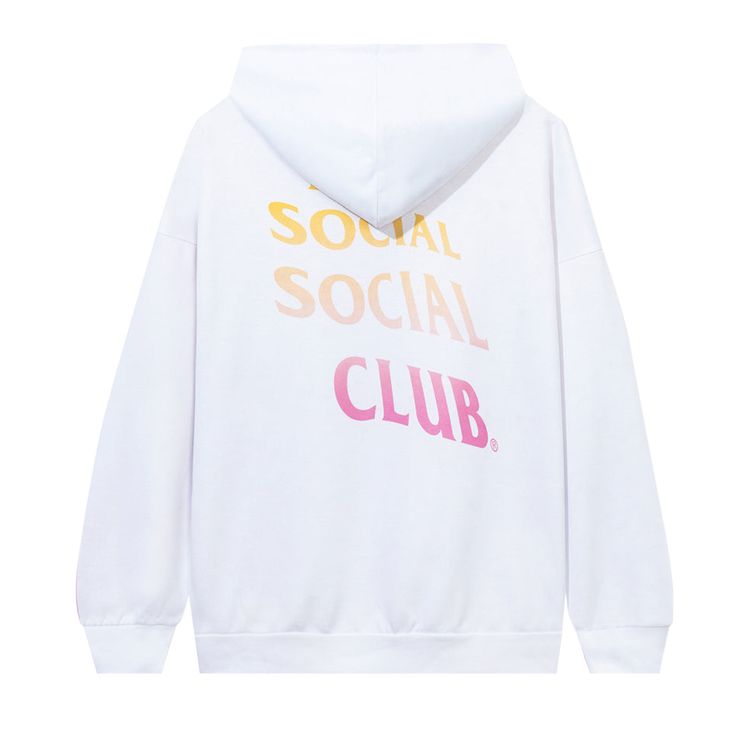 Anti Social Social Club Everything Goes Hoodie White