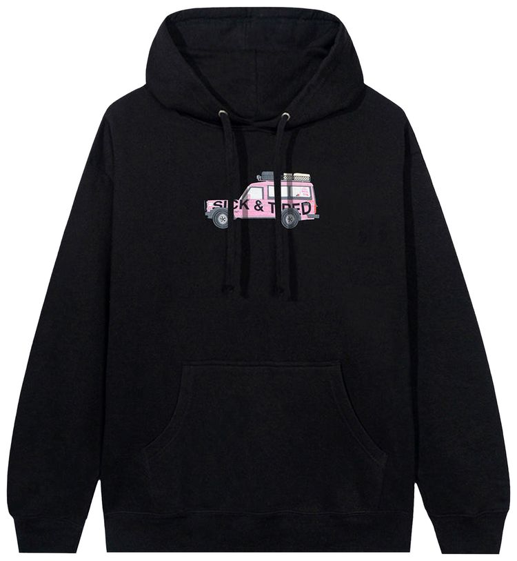 Anti Social Social Club Everyone In LA Hoodie Black