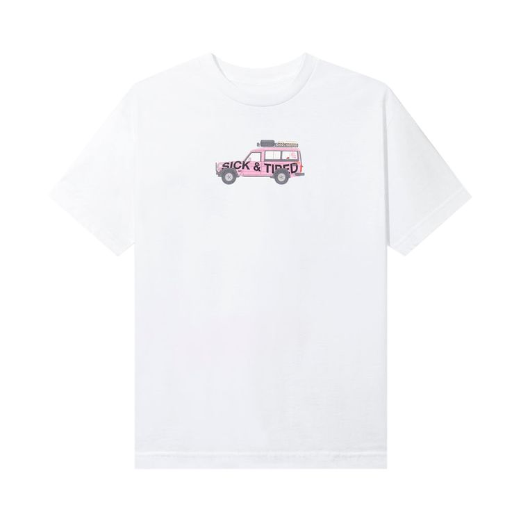 Anti Social Social Club Everyone In LA Tee White