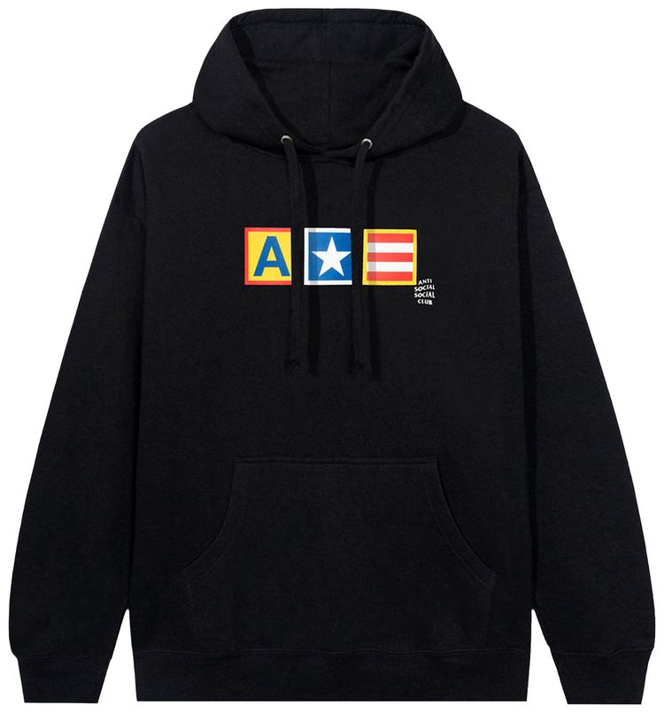 Anti Social Social Club No Hope For Us Hoodie Black