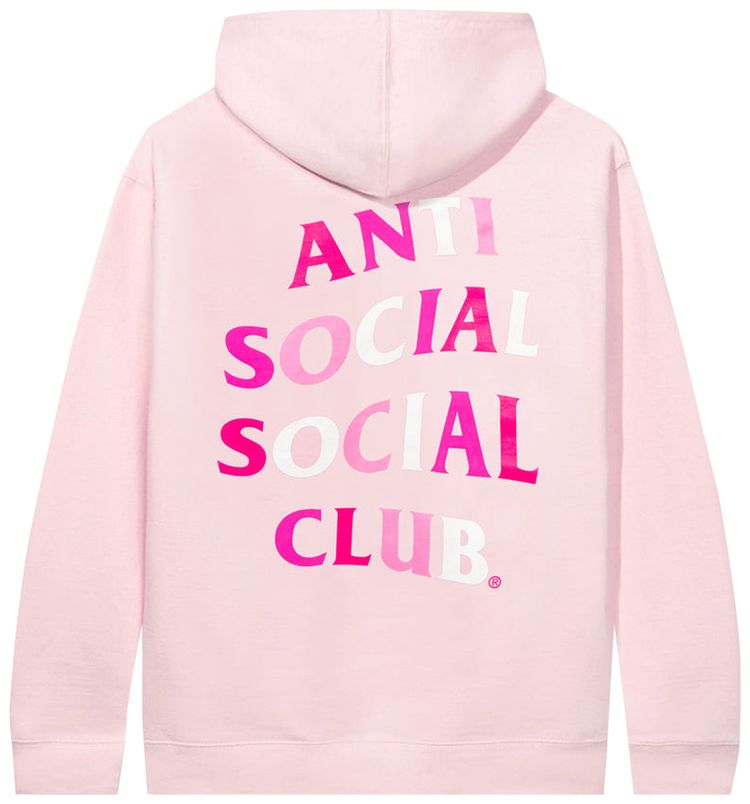 Anti Social Social Club No Hope For Us Hoodie Pink