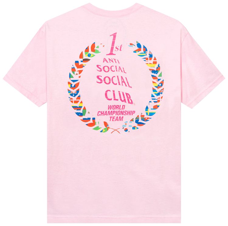 Anti Social Social Club Suzuka Tee Pink